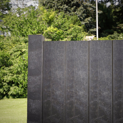 Retextil Brædder m. fer- og not - Grå - 28x150 mm