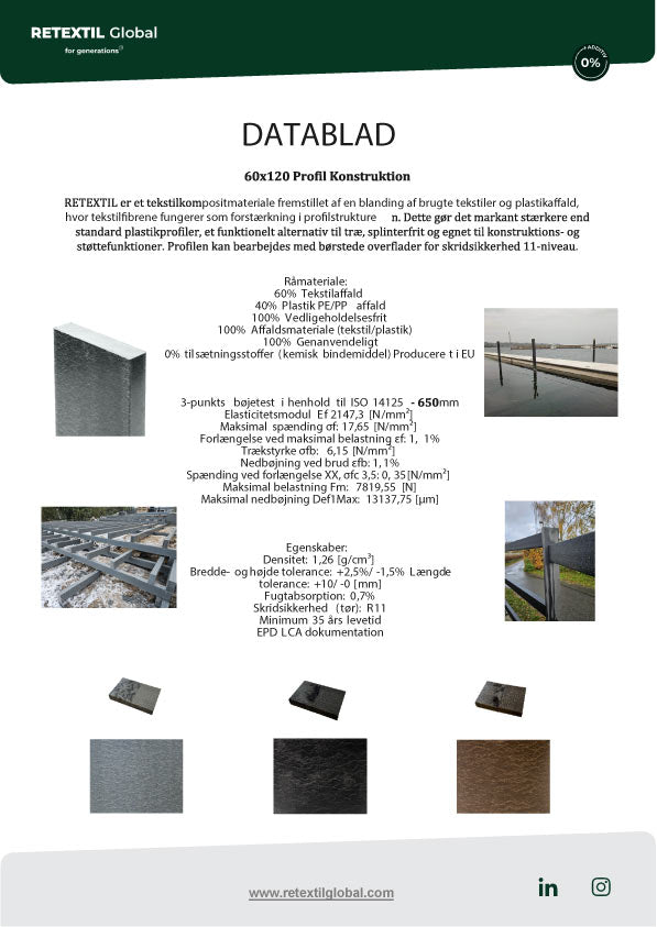 Retextil Reglar - Lajittelu - 60x120 mm